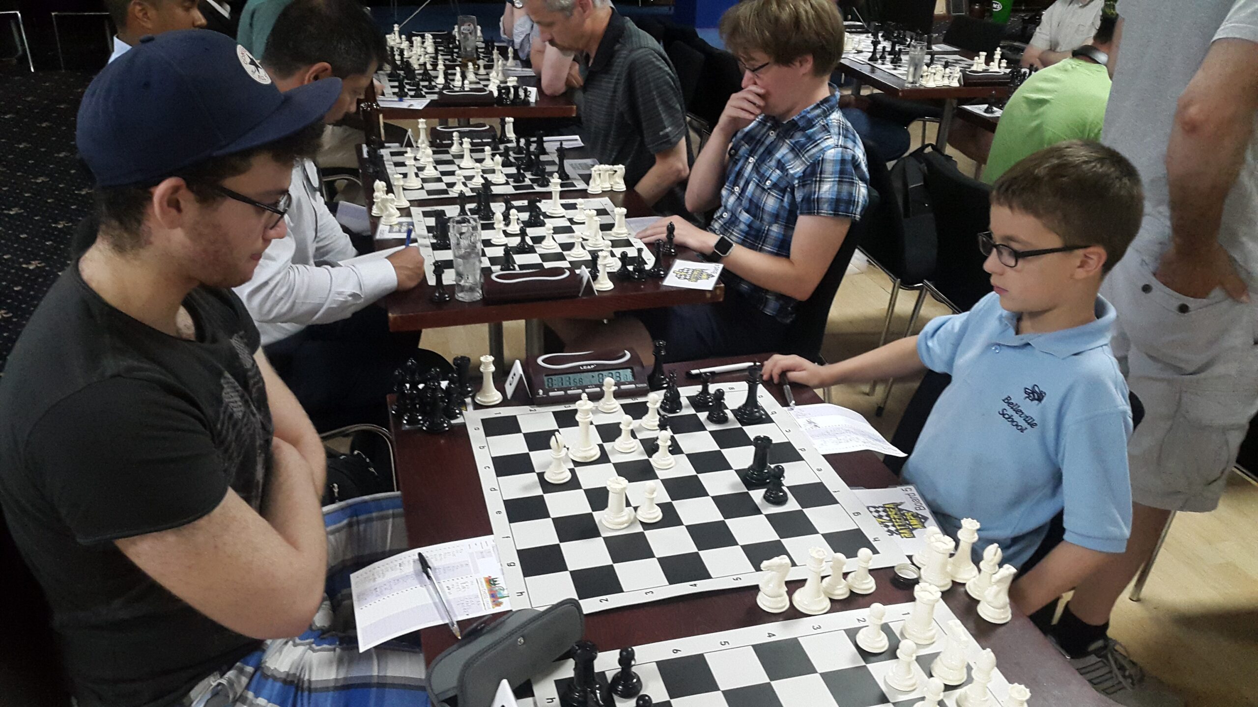 The Battle of Battersea: Sparks fly as Volts shock Amps in Summer Chess League opener