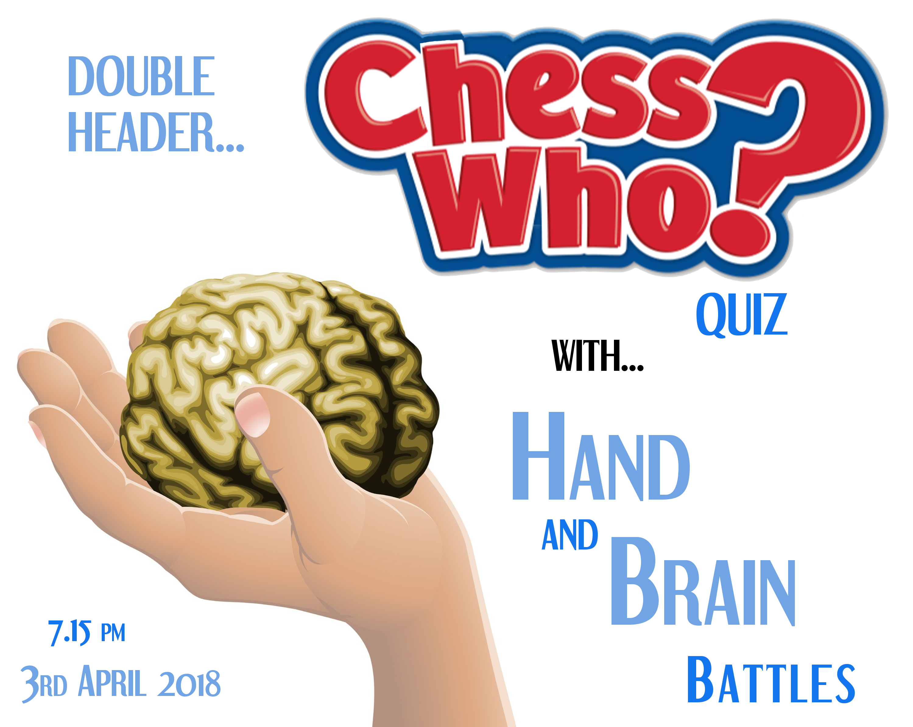 Hand & Brain night at Battersea with Chess Who? quiz