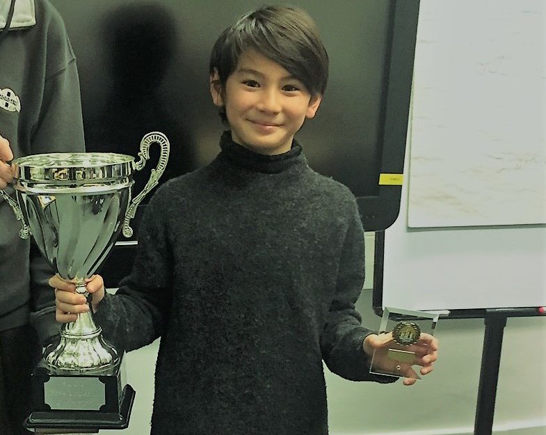 The Force is strong with this one! Luca crowned London U11 champ