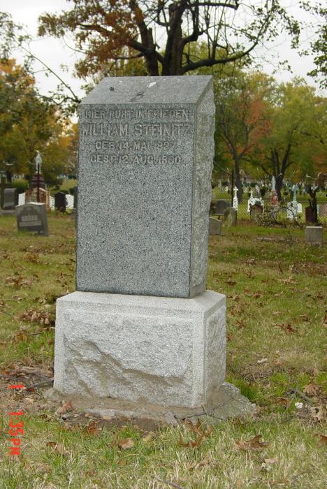 Steinitz's grave